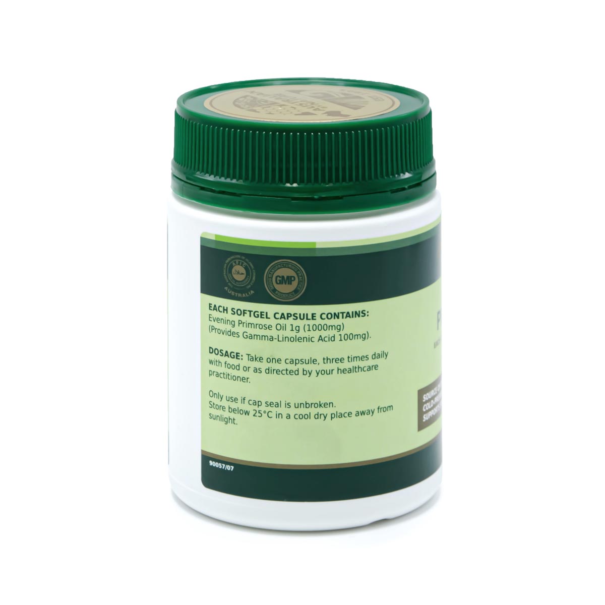 Evening Primrose Oil 100 Capsules 1g (1000mg) - Image 3