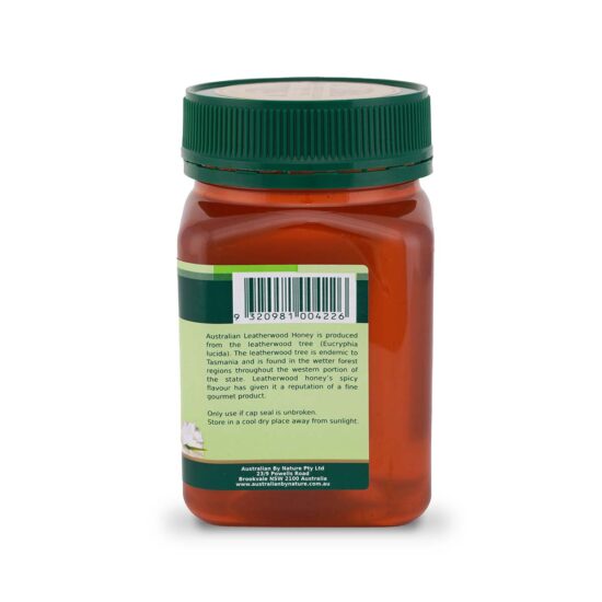 Leatherwood Honey 500g – right