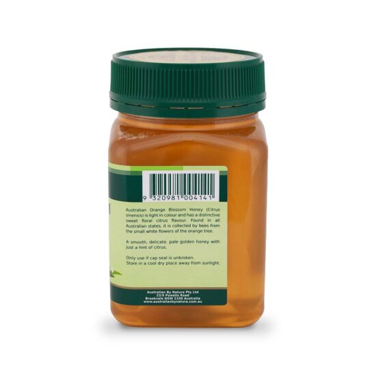 Orange Blossom Honey 500g – right
