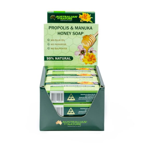 Propolis & Manuka Honey Soap 100g - 99% Natural