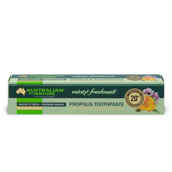 Propolis Toothpaste Carton – front