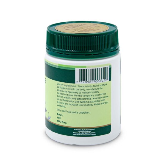 Shark Cartilage 500mg 200 Capsules – right