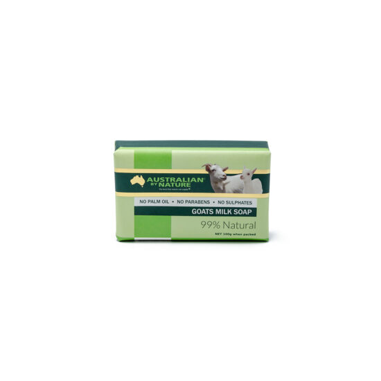 Goats Milk Soap Single – front goats-milk-soap-100g