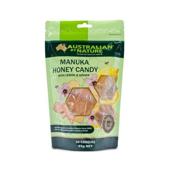 Manuka Lemon & Ginger 30 Candy MGO 400