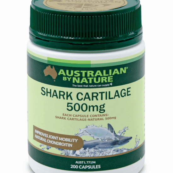 Shark Cartilage 200 Capsules (500mg)